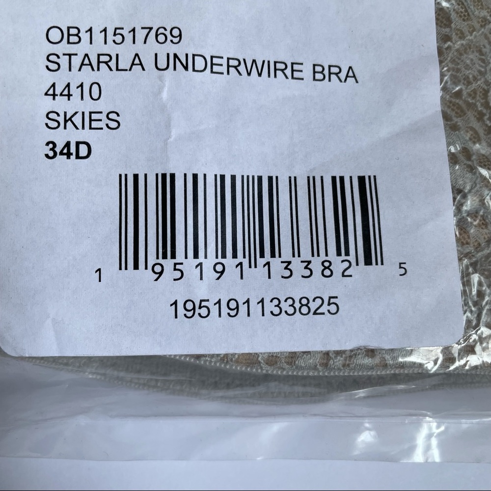 Free People Starla Underwire Bra Skies - Picture 6 of 9